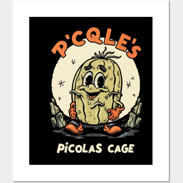 Picolas Cage Wall Art by Aldrvnd